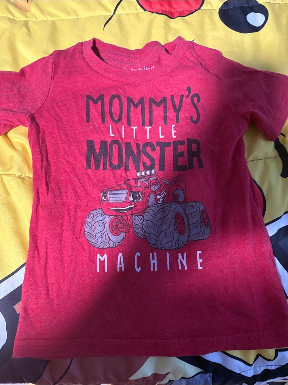 jumping beans Red 'Mommy's Little Monster' Graphic Tee